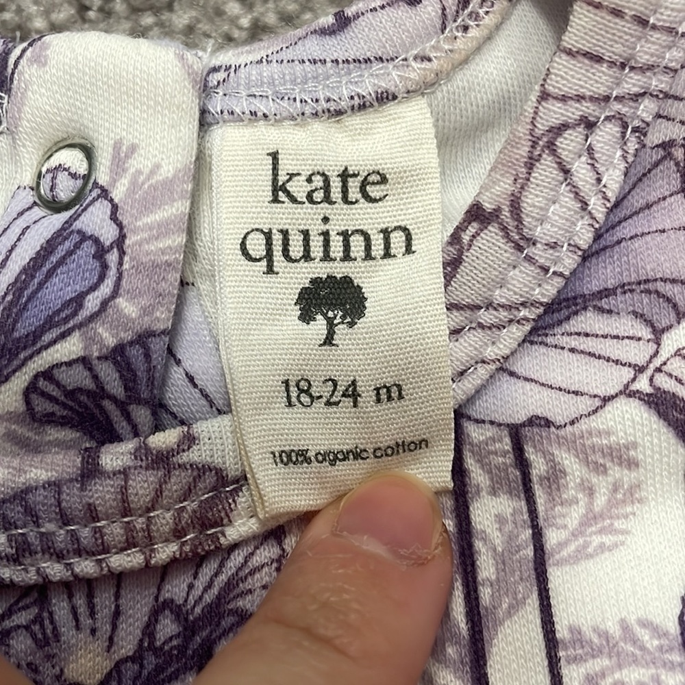 Kate Quinn Small Purple Poppy Ruffle Leg - Picture 2 of 7
